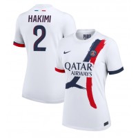 Paris Saint-Germain Achraf Hakimi #2 Auswärtstrikot Frauen 2024-25 Kurzarm